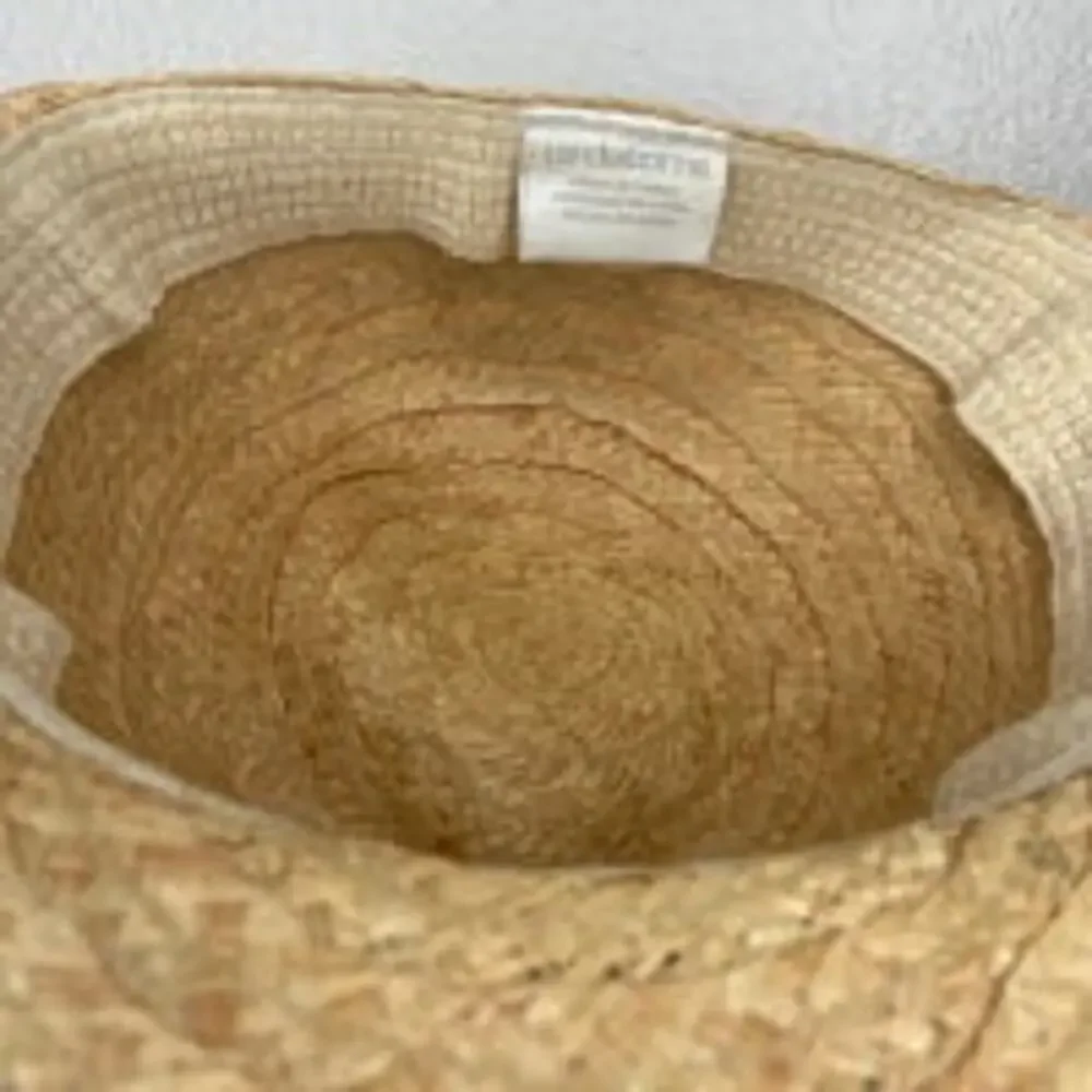 Liz Claiborne Straw Wide Brim Bill Sun Hat